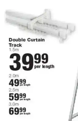 Build It Double Curtain Track offer