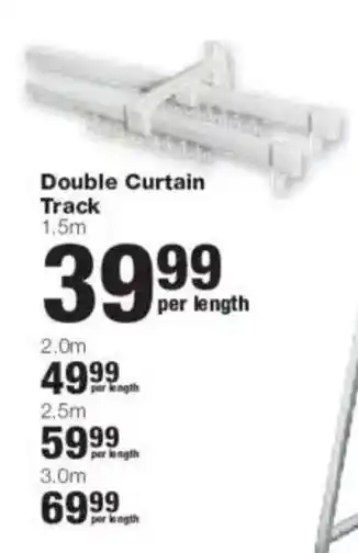 Double Curtain Track