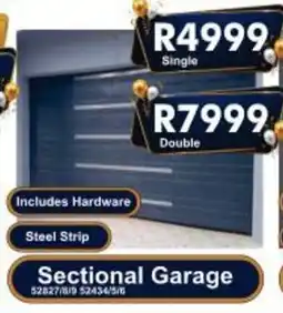 K Carrim Sectional Garage offer