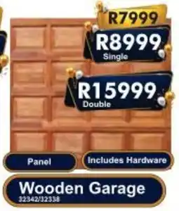 K Carrim Wooden Garage offer