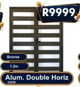 K Carrim Alum. Double Horiz offer