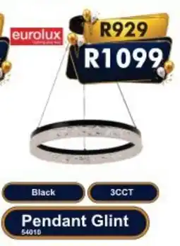 K Carrim eurolux Pendant Glint offer