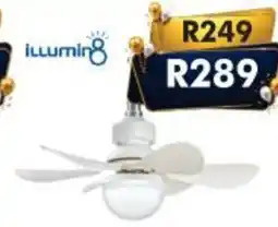 K Carrim illumin8 ceiling fan offer
