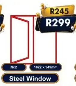 K Carrim Steel Window offer