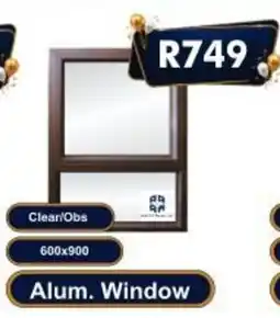 K Carrim Alum. Window offer