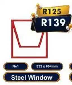 K Carrim Steel Window offer