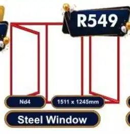 K Carrim Steel Window offer