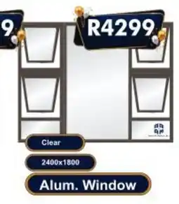 K Carrim Alum. Window offer