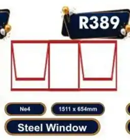 K Carrim Steel Window offer