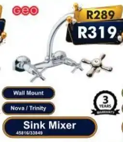 K Carrim GEO Sink Mixer offer