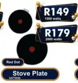 K Carrim Red Dot Stove Plate offer