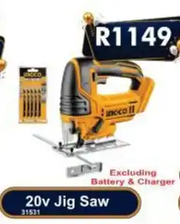 K Carrim Incco 20v Jig Saw offer
