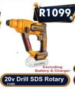 K Carrim MCC 20v Drill SDS Rotary offer