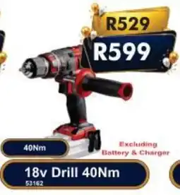K Carrim 18v Drill 40Nm offer