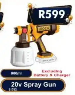 K Carrim INCCO 20v Spray Gun offer