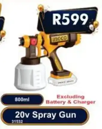 INCCO 20v Spray Gun