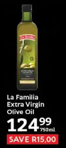 Oxford Freshmarket La Familia Extra Virgin Olive Oil offer