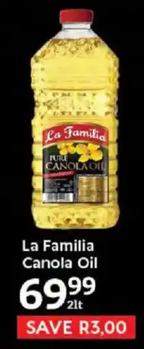 Oxford Freshmarket La Familia Canola Oil offer