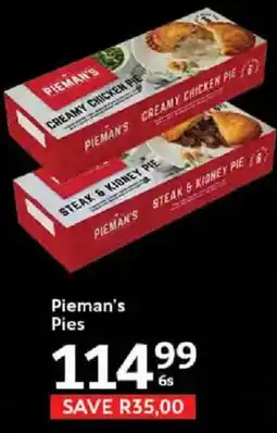 Oxford Freshmarket Pieman's Pies offer