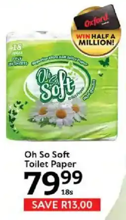 Oxford Freshmarket Oh So Soft Toilet Paper offer
