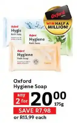 Oxford Freshmarket Oxford Hygiene Soap offer