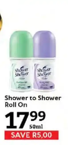 Oxford Freshmarket Shower to Shower Roll On offer