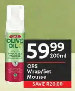 Oxford Freshmarket ORS Wrap/Set Mousse offer