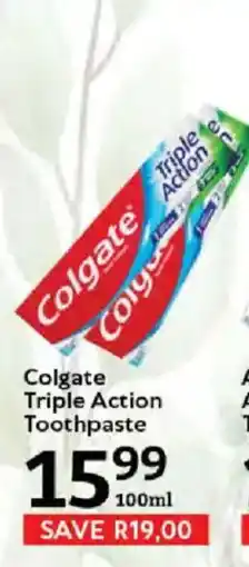 Oxford Freshmarket Colgate Triple Action Toothpaste offer