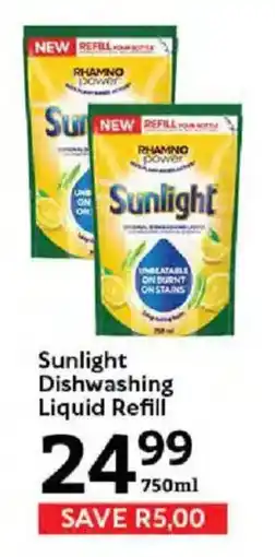 Oxford Freshmarket Sunlight Dishwashing Liquid Refill offer