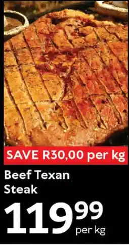 Oxford Freshmarket Beef Texan Steak offer