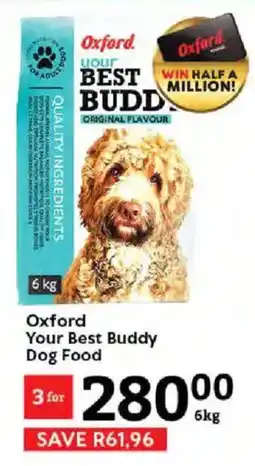 Oxford Freshmarket Oxford Your Best Buddy Dog Food offer