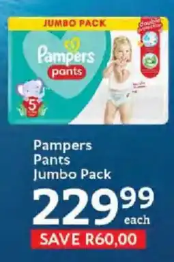 Oxford Freshmarket Pampers Pants Jumbo Pack offer