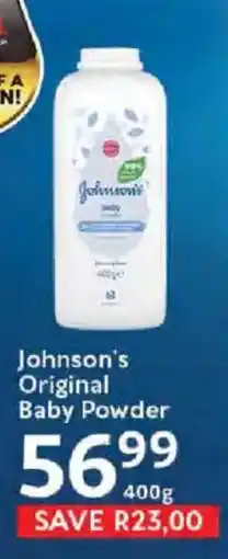 Oxford Freshmarket Johnson's Original Baby Powder offer