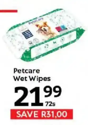 Petcare Wet Wipes