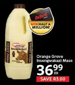 Oxford Freshmarket Orange Grove Insengwakazi Maas offer