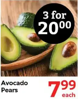 Oxford Freshmarket Avocado Pears offer