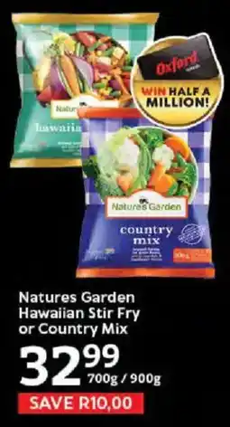 Oxford Freshmarket Natures Garden Hawaiian Stir Fry or Country Mix offer
