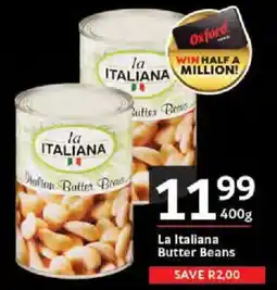 Oxford Freshmarket La Italiana Butter Beans offer