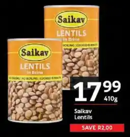 Oxford Freshmarket Saikav Lentils offer