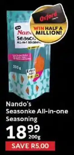 Oxford Freshmarket Nando's Seasonke All-in-one Seasoning offer