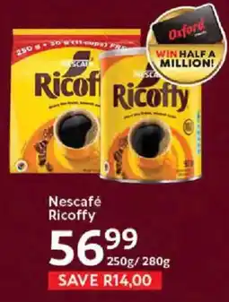 Oxford Freshmarket Nescafé Ricoffy offer