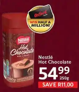 Oxford Freshmarket Nestlé Hot Chocolate offer