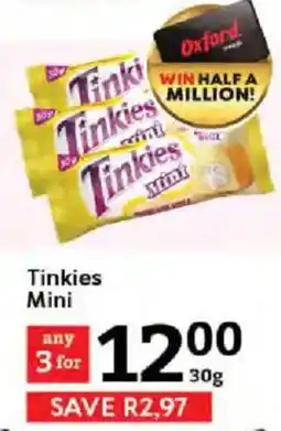 Oxford Freshmarket Tinkies Mini offer