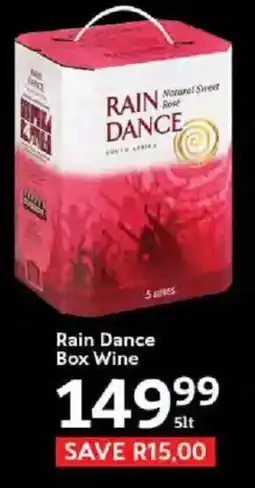 Oxford Freshmarket Rain Dance Box Wine offer