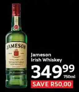 Oxford Freshmarket Jameson Irish Whiskey offer