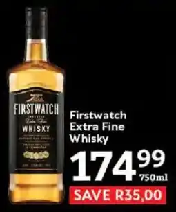 Oxford Freshmarket Firstwatch Extra Fine Whisky offer