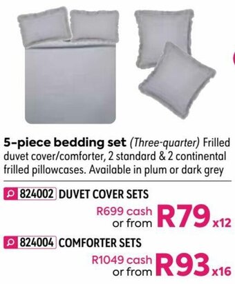 HomeChoice Duvet Cover Sets offer