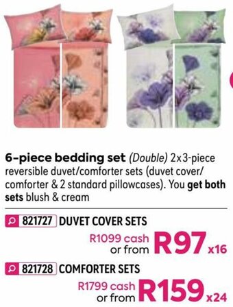 HomeChoice Duvet Cover Sets offer
