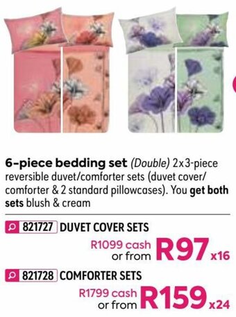 HomeChoice Comforter Sets offer