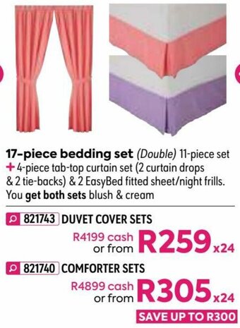 HomeChoice Duvet Cover Sets offer